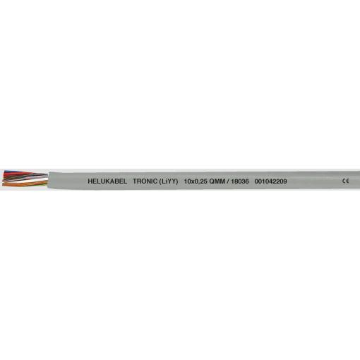 HELU 18032-500 datový kabel LiYY 5 x 0.25 mm² šedá 500 m