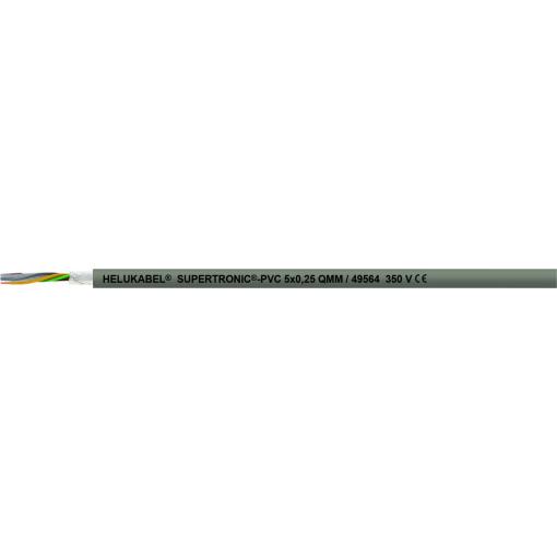 HELU 49561-500 kabel pro energetické řetězy S-TRONIC-PVC 2 x 0.25 mm² šedá 500 m
