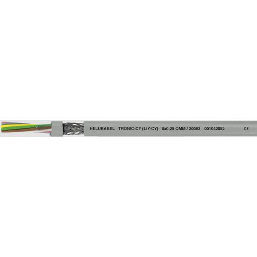 HELU 20035-1000 datový kabel LiYCY 10 x 0.25 mm² šedá 1000 m