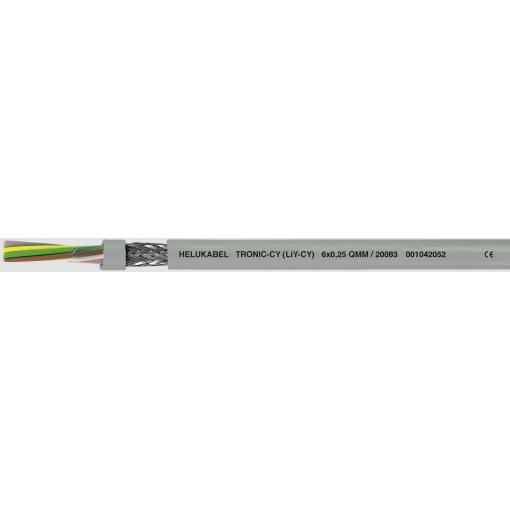 HELU 16027-500 datový kabel LiYCY 3 x 0.75 mm² šedá 500 m