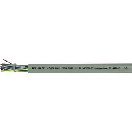 HELU JZ-500 HMH 11223-500 řídicí kabel 4 G 0.75 mm², 500 m, šedá