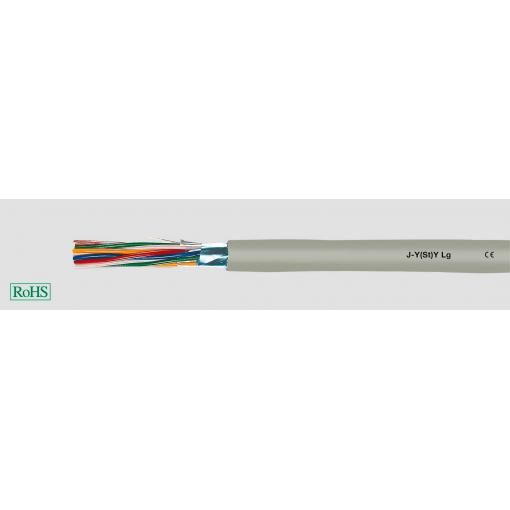 HELU 33005-500 Kabeláž dálkové signalizace J-Y(ST)Y 6 x 2 x 0.6 mm šedá 500 m