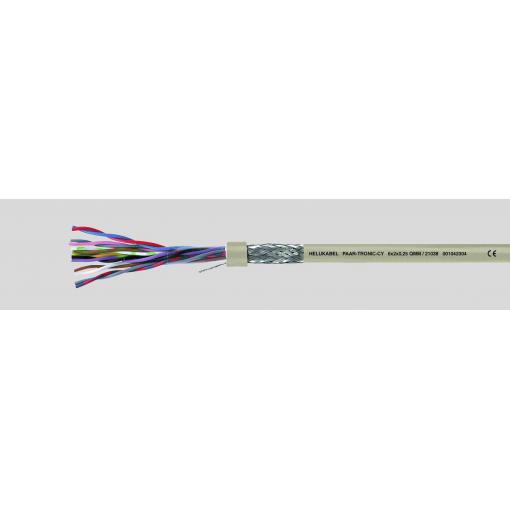 HELU 17001-500 datový kabel LiYCY 2 x 2 x 0.5 mm² šedá 500 m