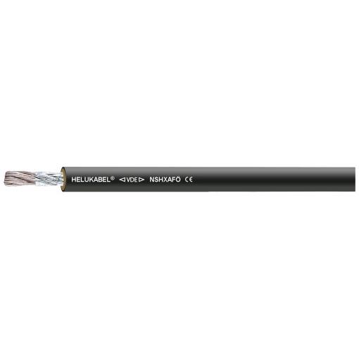 HELU 38519-500 Kabel, NSHXAFÖ 1.8/3 kV, 1 x 4 mm², černá, 500 m