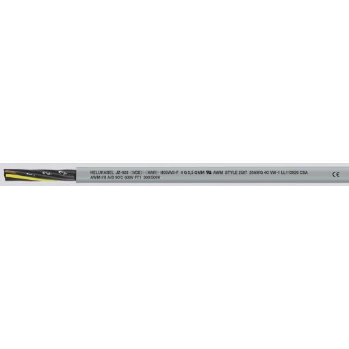 HELU JZ-603 83663-500 řídicí kabel 5 G 0.75 mm², 500 m, šedá