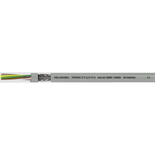 HELU 16008-500 datový kabel LiYCY 8 x 0.5 mm² šedá 500 m