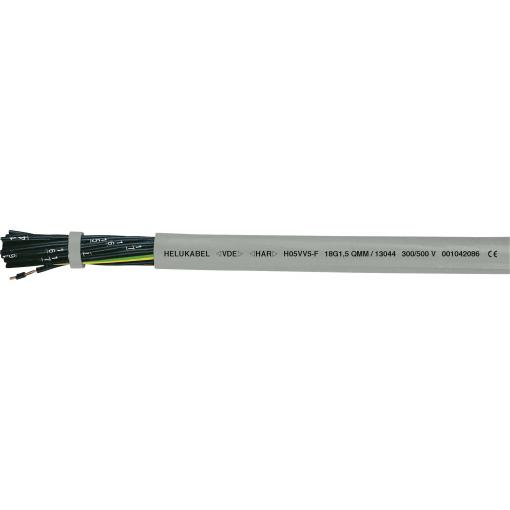 HELU H05VV5-F (NYSLYÖ-JZ) 13005-500 řídicí kabel 7 G 0.50 mm², 500 m, šedá