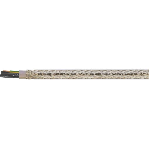 HELU Y-CY-JZ 16205-500 řídicí kabel 7 G 0.50 mm², 500 m, transparentní