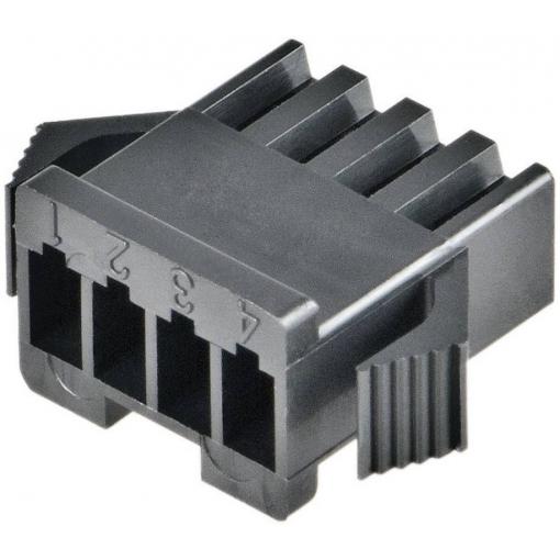 JST SM zásuvkový konektor na kabel 4, rozteč 2.50 mm, SMP-04V-BC, 1 ks
