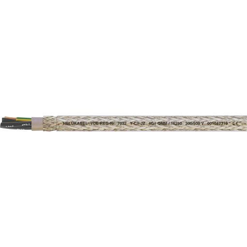 HELU Y-CY-JZ 16227-500 řídicí kabel 6 G 0.75 mm², 500 m, transparentní