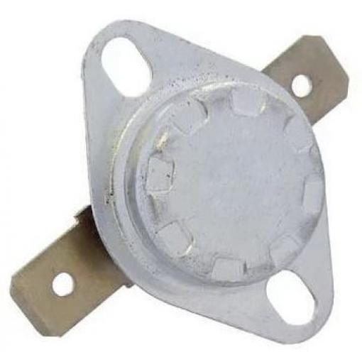 Termostat bimetalový KSD301, 115 °C, 250 V / 10 A, rozpínací