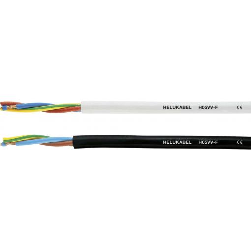 HELU H05VV-F 29482-500 jednožilový kabel - lanko 5 G 2.5 mm², 500 m, černá
