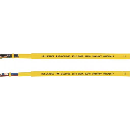 HELU PUR-Yellow JB 22218-500 jednožilový kabel - lanko 5 G 2.5 mm², 500 m, žlutá