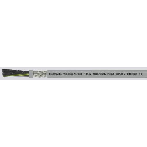 HELU F-CY-JZ 16428-500 řídicí kabel 3 G 6 mm², 500 m, šedá