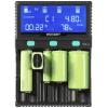 VOLTCRAFT IPC-4 nabíječka akumulátorů Li-Ion, LiFePO , NiMH, NiCd, LiFePO4 A , AA, AAA, Mini (AAAA) , malé mono, Sub-C , velké mono, 32650 , 26650, 26500,