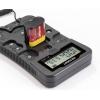 VOLTCRAFT BT-12DIG zkoušečka baterií a akumulátorů, typy 1,2 V, 1,5 V, 3 V, 3,7 V, 6 V, 9 V, 12 V, VC-14340820