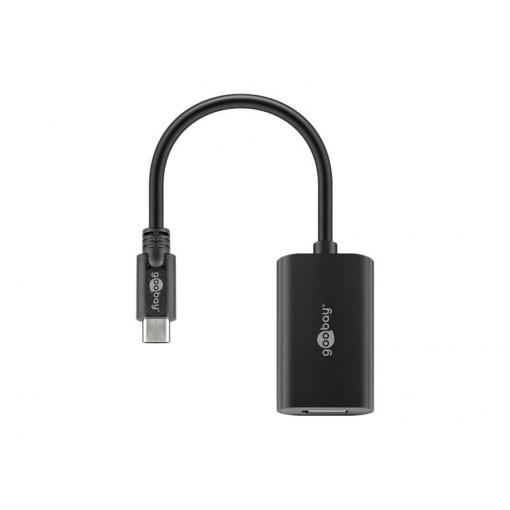 Adaptér GOOBAY 51773 USB-C/DisplayPort 0,2m