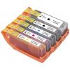 Renkforce Ink náhradní Canon PGI-570PGBK XL, CLI-571BK XL, CLI-571C XL, CLI-571M XL, CLI-571Y XL kompatibilní kombinované balení černá, foto černá, azurová,
