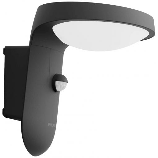 Philips LED Tyla 8719514476912 venkovní solární nástěnné osvětlení LED 1.2 W antracitová