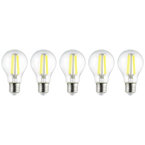 Sygonix SY-5781466 LED Energetická třída (EEK2021) A (A - G) E27 3.8 W = 60 W teplá bílá (Ø x v) 60 mm x 104 mm vlákno 5 ks