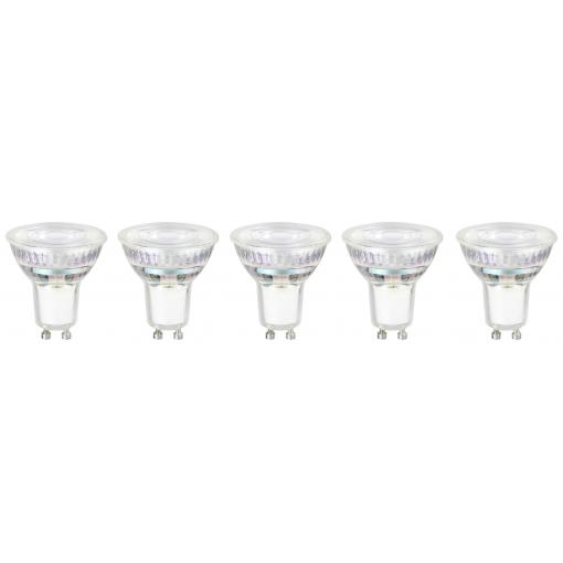 Sygonix SY-5781470 LED Energetická třída (EEK2021) A (A - G) GU10 2 W = 50 W teplá bílá (Ø x v) 50 mm x 54 mm 5 ks