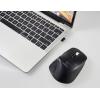 Renkforce RF-OBTM-500 optická ergonomická myš, přenos bezdrátový, 8 tlačítko, 3200 dpi, černá