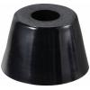 TRU COMPONENTS TC-11654316 podstavná nožka přístrojová zašroubovatelná, kulatá černá (š x v) 20 mm x 8 mm 1 ks