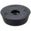 TRU COMPONENTS TC-11654308 podstavná nožka přístrojová zašroubovatelná, kulatá černá (š x v) 15 mm x 5 mm 1 ks