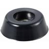 TRU COMPONENTS TC-11654308 podstavná nožka přístrojová zašroubovatelná, kulatá černá (š x v) 15 mm x 5 mm 1 ks