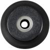 TRU COMPONENTS TC-11654328 podstavná nožka přístrojová zašroubovatelná, kulatá černá (š x v) 27 mm x 18 mm 1 ks
