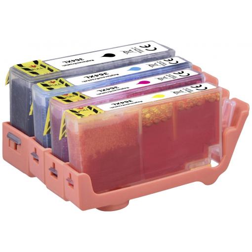 Renkforce Ink náhradní HP 364XL, N9J74AE, CN684AE, CB323EE, CB324EE, CB325EE kompatibilní černá, azurová, purppurová, žlutá RF-5705446
