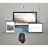Renkforce RF-WM-300 optická ergonomická myš, přenos Bluetooth®, bezdrátový, 7 tlačítko, 2400 dpi, černá/šedá