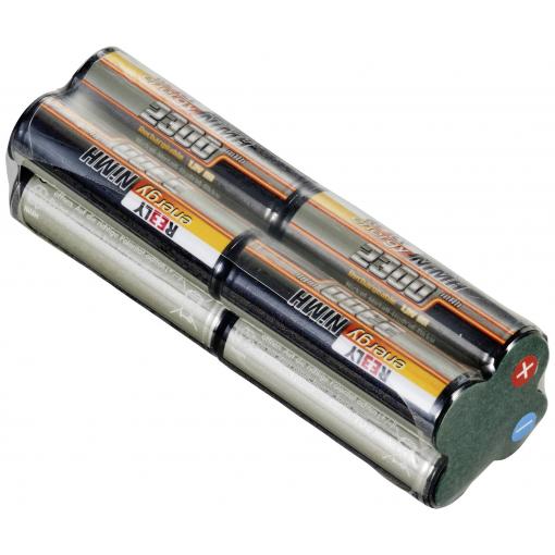 Reely akupack NiMH (modelářství) 9.6 V 2300 mAh Počet článků: 8 AA AA blok s pájecími oky