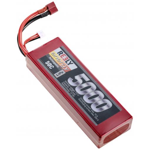 Reely RE-7856796 akupack Li-Pol (modelářství), 7.4 V, 5000 mAh, články 2, 50 C, Hardcase, T zástrčka