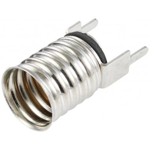 TRU COMPONENTS TC-10477724 objímka pro žárovku Připojení mini lampy (patice): E10 připojení patice: pájecí kolík 1 ks