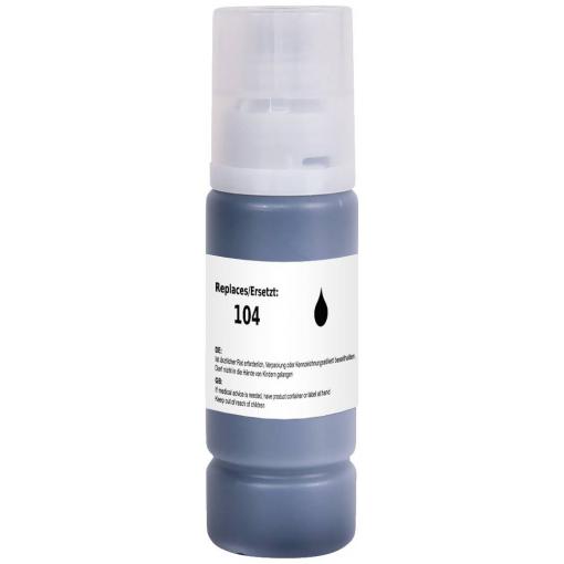 Renkforce Ink refill náhradní Epson 104, T00P1 kompatibilní černá 65 ml RF-5718862