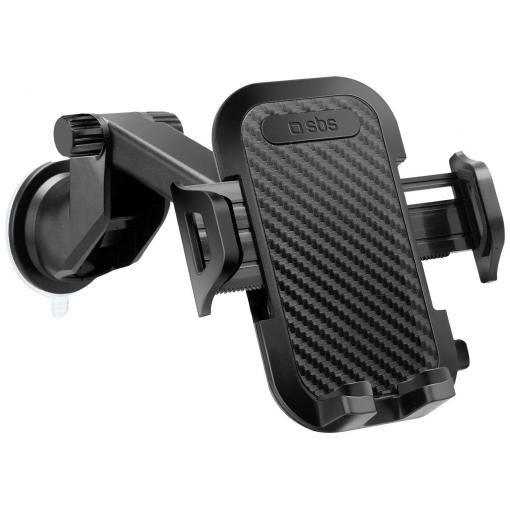 sbs mobile přísavka držák mobilního telefonu do auta otočné o 360° 90 mm (max)