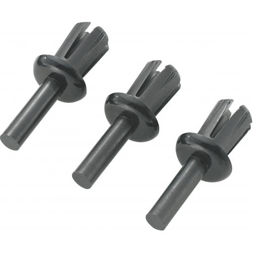 TRU COMPONENTS TC-SRR-0612K203 TC-10820828 rozpínací nýt Ø otvoru 6.2 mm černá 1000 ks