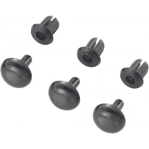 TRU COMPONENTS TC-SRR-450K203 TC-10820820 rozpínací nýt Ø otvoru 4 mm černá 1000 ks
