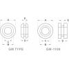 TRU COMPONENTS TC-GMR0705203 kabelová průchodka otevřená Průměr svorky (max.) 5 mm Tloušťka montážní desky (max.) 1.7 mm PVC černá 100 ks