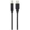 Renkforce USB kabel USB 2.0 USB-A zástrčka, USB-B zástrčka 10.00 m černá stínění pletivem RF-5770782