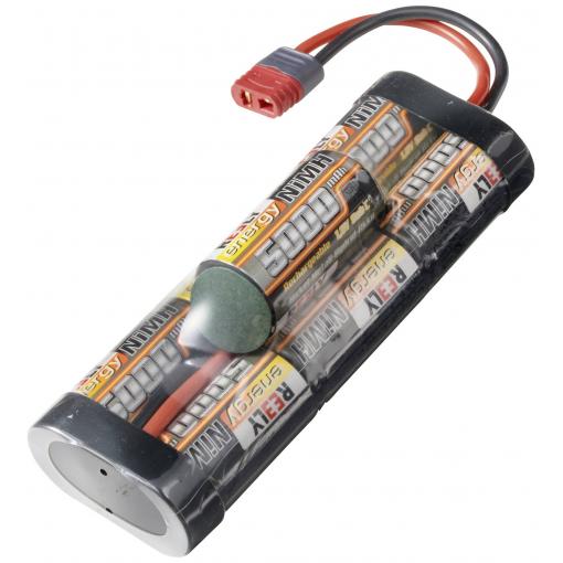 Reely akupack NiMH (modelářství) 8.4 V 5000 mAh Počet článků: 7 Sub-C Hump T zástrčka