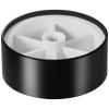 TRU COMPONENTS TC-11696524 otočný knoflík s označením černá (Ø x v) 40 mm x 17 mm hliník, plast 1 ks