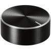 TRU COMPONENTS TC-11696472 otočný knoflík s označením černá (Ø x v) 25 mm x 10 mm hliník, plast 1 ks