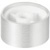 TRU COMPONENTS TC-11696456 otočný knoflík s označením stříbrná (Ø x v) 23 mm x 13 mm hliník, plast 1 ks