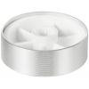 TRU COMPONENTS TC-11696484 otočný knoflík s označením stříbrná (Ø x v) 29 mm x 10 mm hliník, plast 1 ks