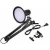 Renkforce RF-5846468 LED lampička s klipem 9 W černá
