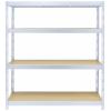 TOOLCRAFT TO-8701227 základní modul upínacího regálu , (š x v x h) 1.6 x 1.8 x 60 m, kov, MDF, stříbrná