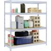 TOOLCRAFT TO-8701227 základní modul upínacího regálu , (š x v x h) 1.6 x 1.8 x 60 m, kov, MDF, stříbrná