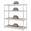 TOOLCRAFT TO-8701227 základní modul upínacího regálu , (š x v x h) 1.6 x 1.8 x 60 m, kov, MDF, stříbrná